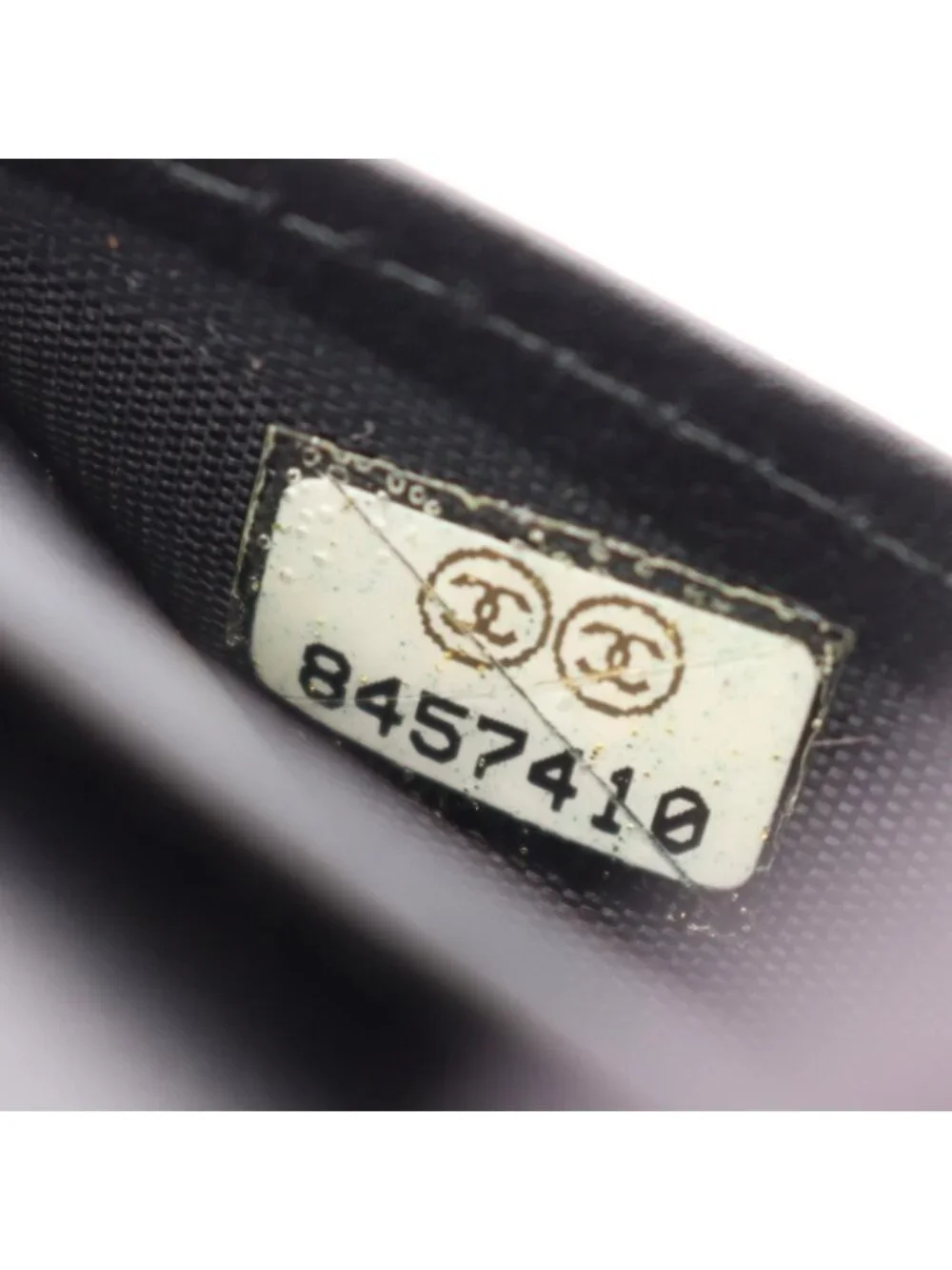 Chanel Notebook Cover Coco Button Agenda Black Leather